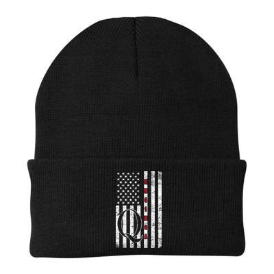 Q-anon Flag Where We Go One We Go All WWG1WGA Beanie