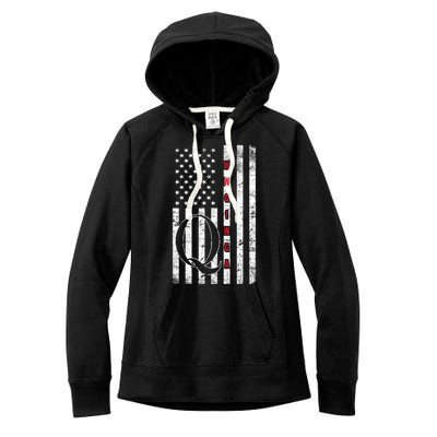 Q-anon Flag Where We Go One We Go All WWG1WGA Women's Fleece Hoodie