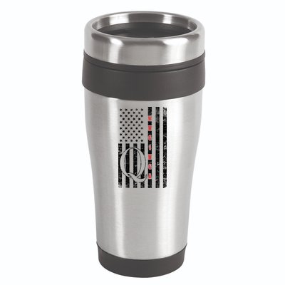 Q-anon Flag Where We Go One We Go All WWG1WGA 16oz Travel Tumbler