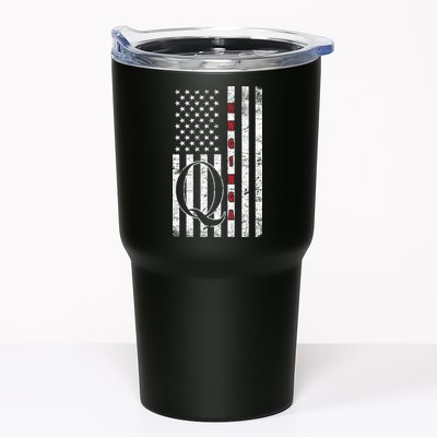 Q-anon Flag Where We Go One We Go All WWG1WGA Tumbler