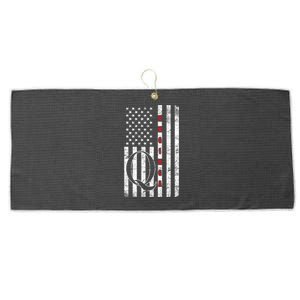 Q-anon Flag Where We Go One We Go All WWG1WGA Large Microfiber Waffle Golf Towel