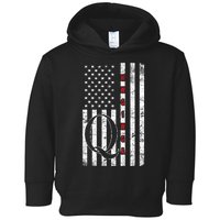 Q-anon Flag Where We Go One We Go All WWG1WGA Toddler Hoodie