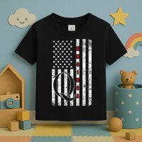 Q-anon Flag Where We Go One We Go All WWG1WGA Toddler T-Shirt