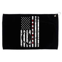 Q-anon Flag Where We Go One We Go All WWG1WGA Grommeted Golf Towel