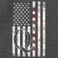 Q-anon Flag Where We Go One We Go All WWG1WGA Vector Backpack
