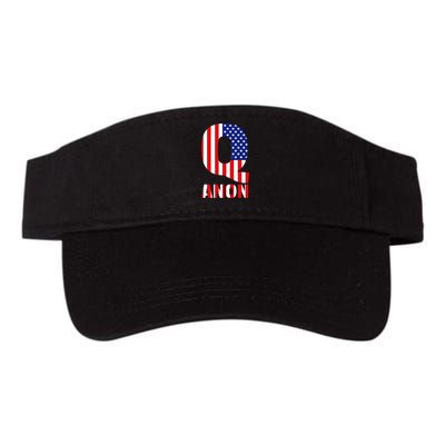 Q Anon Patriotic USA Flag Visor
