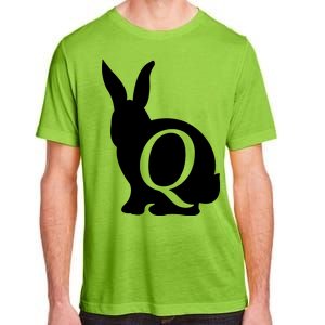 Q-anon Rabbit Logo Adult ChromaSoft Performance T-Shirt