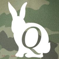 Q-anon Rabbit Logo Legacy Tie Dye Trucker Hat