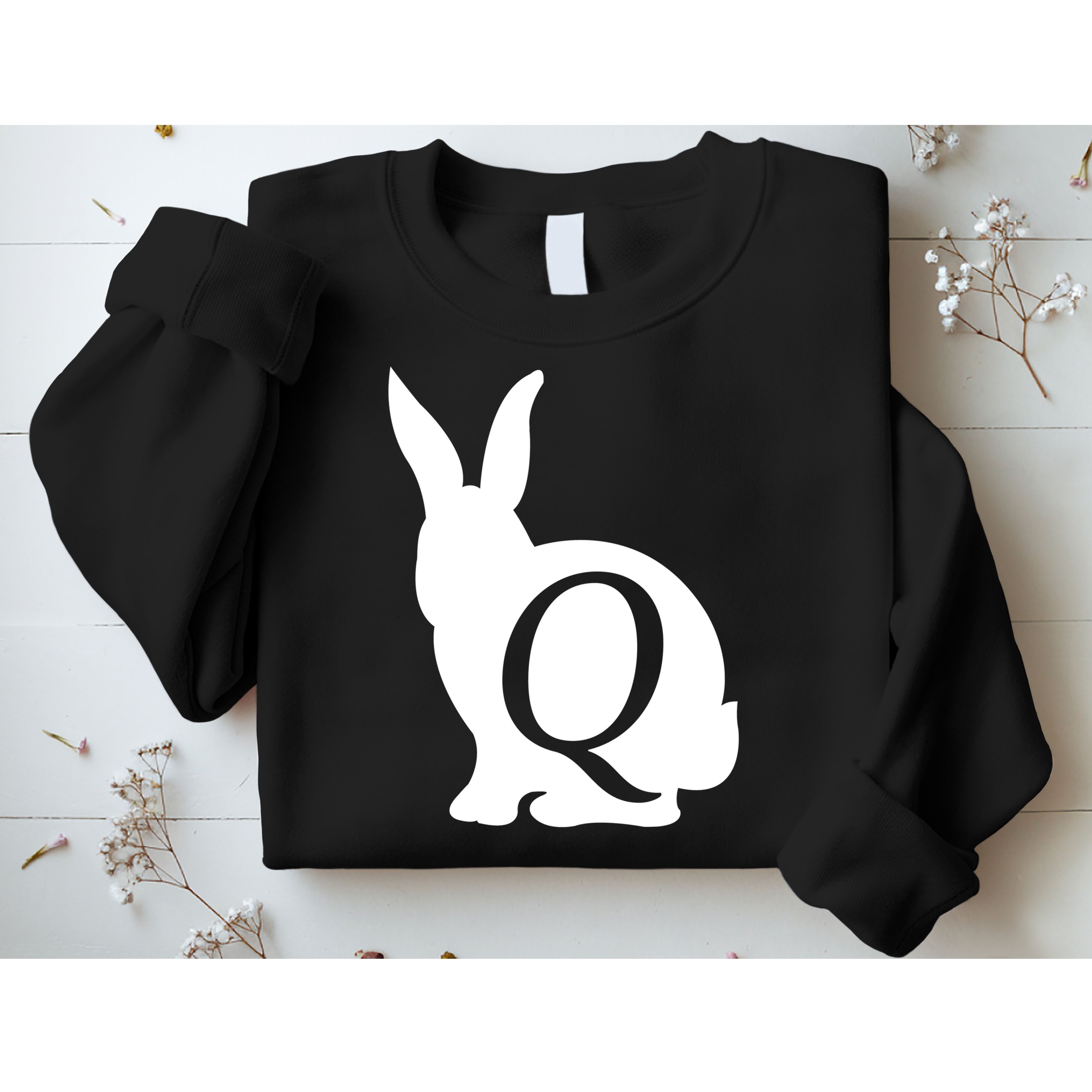 Q-anon Rabbit Logo Sweatshirt