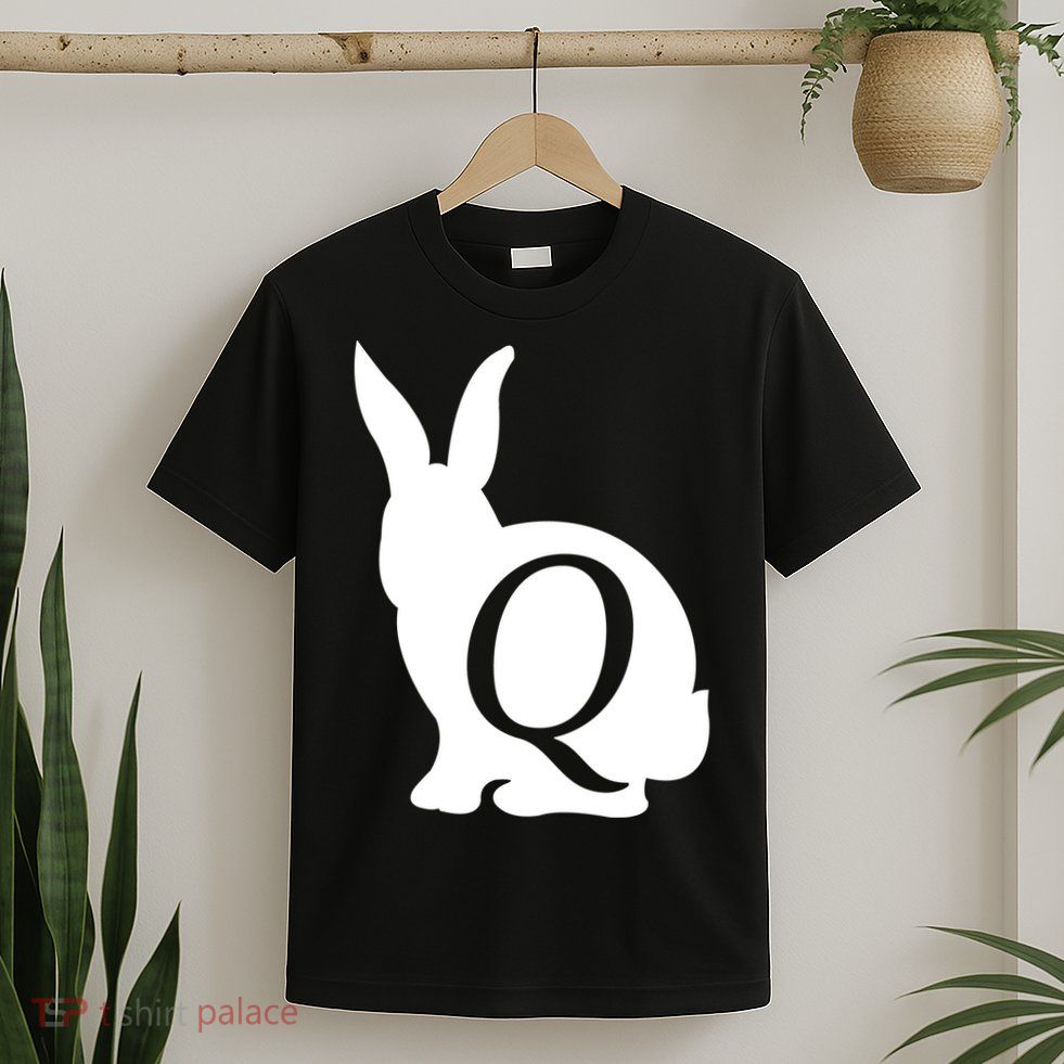 Q-anon Rabbit Logo T-Shirt