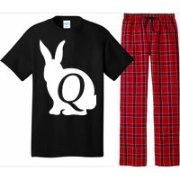 Q-anon Rabbit Logo Pajama Set