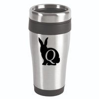 Q-anon Rabbit Logo 16oz Travel Tumbler