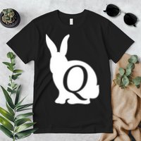 Q-anon Rabbit Logo Premium T-Shirt