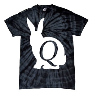 Q-anon Rabbit Logo Tie-Dye T-Shirt