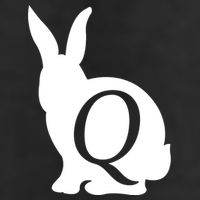 Q-anon Rabbit Logo Trucker Hat
