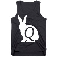 Q-anon Rabbit Logo Tank Top