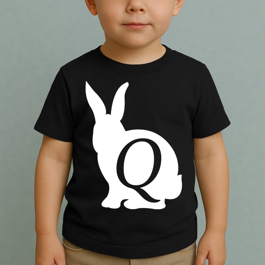 Q-anon Rabbit Logo Toddler T-Shirt