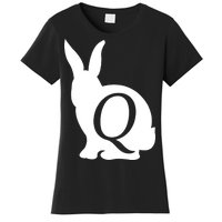 Q-anon Rabbit Logo Women's T-Shirt