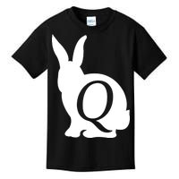 Q-anon Rabbit Logo Kids T-Shirt