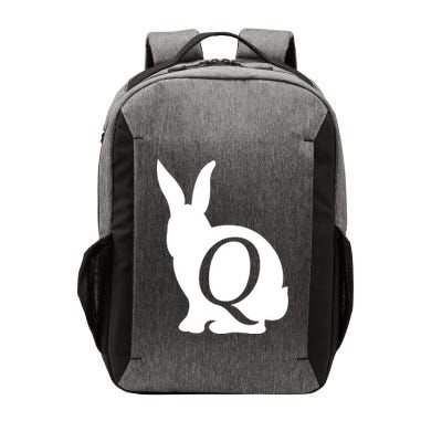 Q-anon Rabbit Logo Vector Backpack