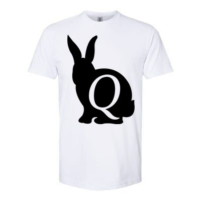 Q-anon Rabbit Logo Softstyle® CVC T-Shirt