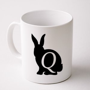 Q-anon Rabbit Logo Coffee Mug