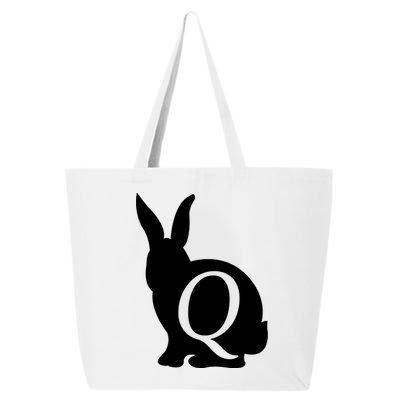 Q-anon Rabbit Logo 25L Jumbo Tote