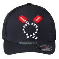 Q Anon Red Pill Qanon Flexfit Unipanel Trucker Cap