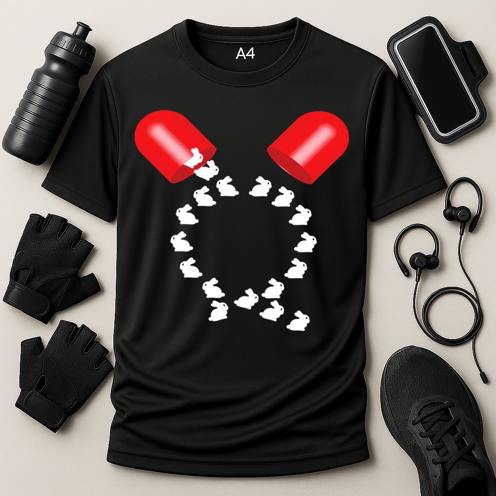Q Anon Red Pill Qanon Performance Shirt