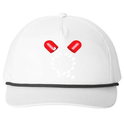 Q Anon Red Pill Qanon Snapback Five-Panel Rope Hat