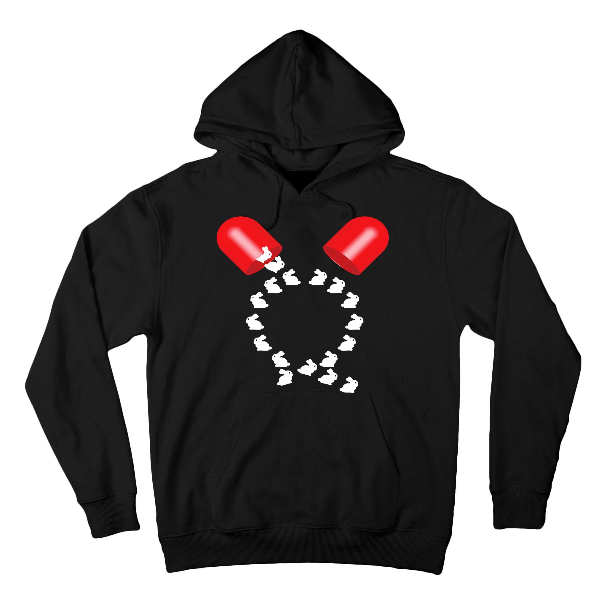 Q Anon Red Pill Qanon Tall Hoodie