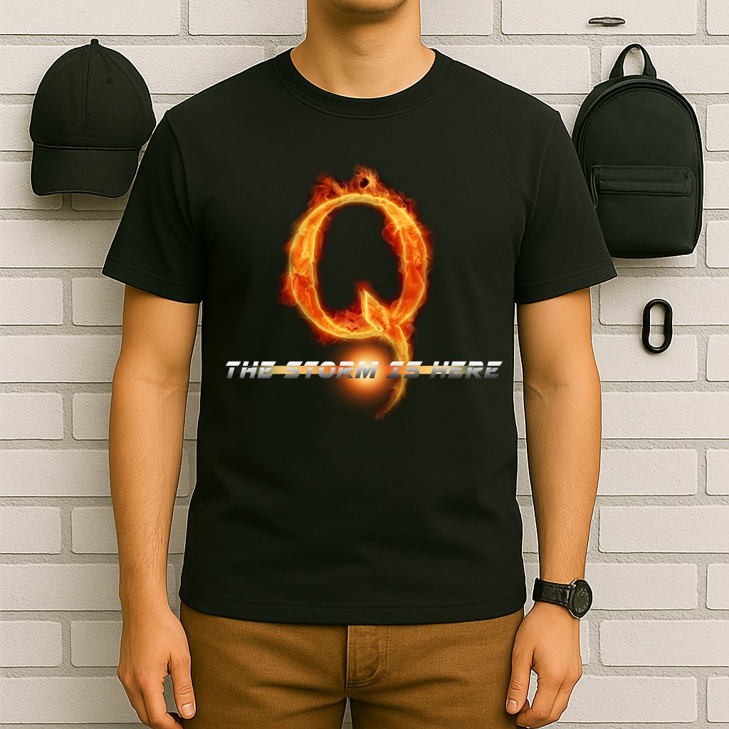 Q-Anon The Storm Is Here T-Shirt