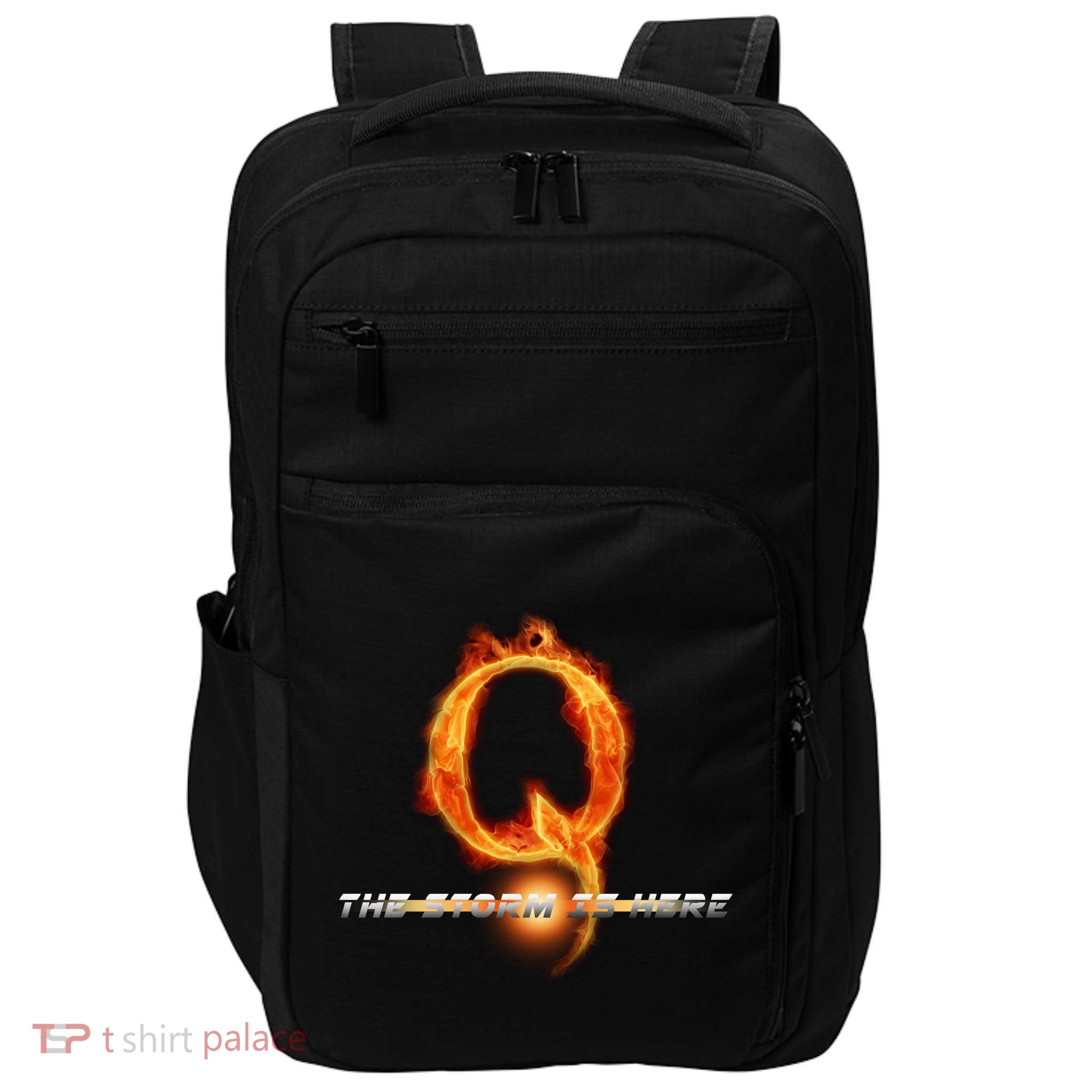 Q-Anon The Storm Is Here Impact Tech Backpack