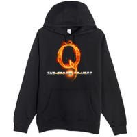 Q-Anon The Storm Is Here Premium Pullover Hoodie