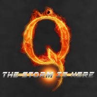 Q-Anon The Storm Is Here Golf Towel