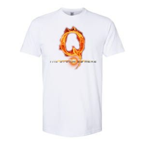 Q-Anon The Storm Is Here Softstyle CVC T-Shirt