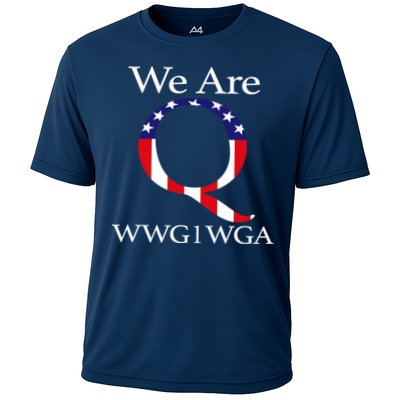 Q Anon We Are WWG1WGA Qanon Performance Shirt