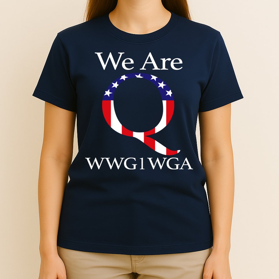 Q Anon We Are WWG1WGA Qanon T-Shirt