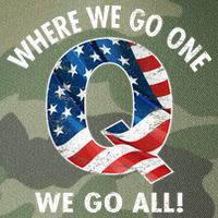 Q Anon Where We Go One We Go All  Legacy Tie Dye Trucker Hat