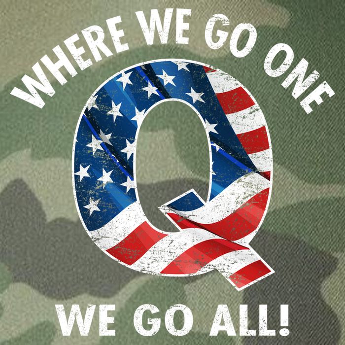 Q Anon Where We Go One We Go All  Legacy Tie Dye Trucker Hat