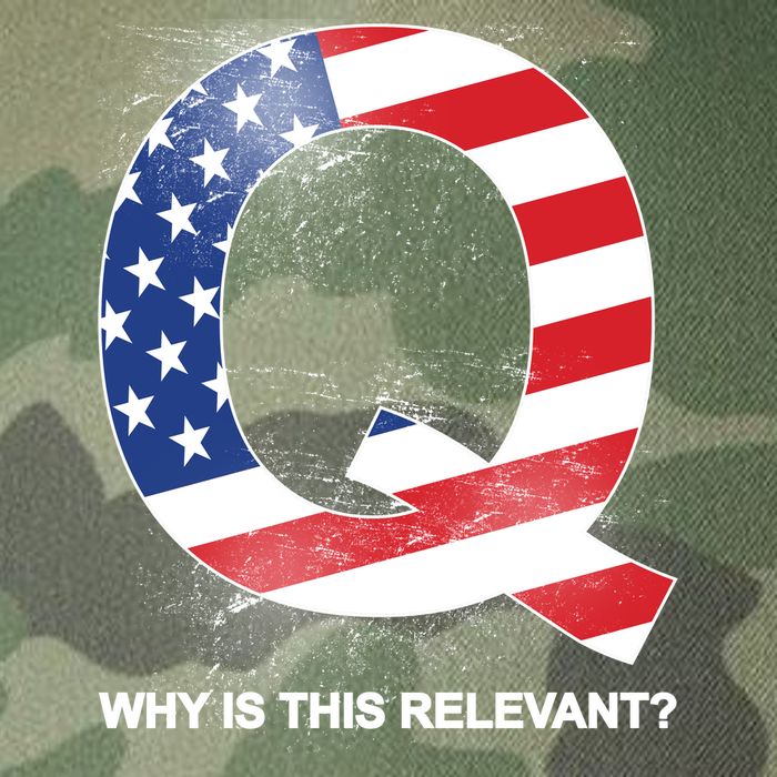 Q Anon Why Is this Relevant Legacy Tie Dye Trucker Hat