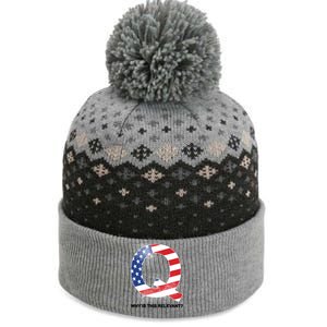 Q Anon Why Is this Relevant The Baniff Cuffed Pom Beanie