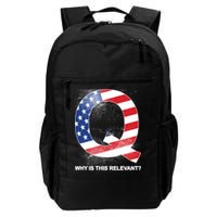 Q Anon Why Is this Relevant Backpack