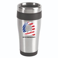 Q Anon Why Is this Relevant 16oz Travel Tumbler