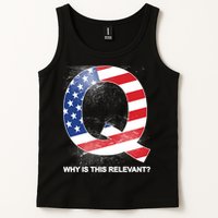 Q Anon Why Is this Relevant Tank Top