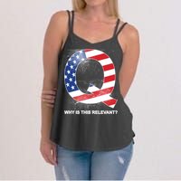 Q Anon Why Is this Relevant Women's Strappy Tank