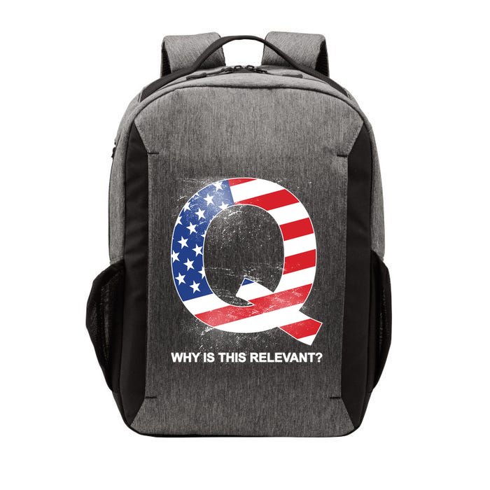 Q Anon Why Is this Relevant Vector Backpack