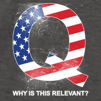 Q Anon Why Is this Relevant Vector Backpack