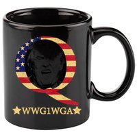 Q-Anon WWG1WGA Trump Great Awaking  11oz C Handle Ceramic Mug