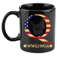 Q-Anon WWG1WGA Trump Great Awaking  11oz C Handle Ceramic Mug